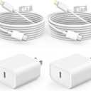 Fast Charger iPhone,iPhone Charger Fast Charging 2Pack USB C Wall Charger Block Fast i Phone Chargers 6FT Type-C USB C to Lightning Cable Cord for iPhone14/14Plus/13/12/11 Pro Max,Mini,8,iPad/AirPods
