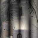 Mirrored Wall Clock Decorative: Large Oval Diamond Shape Silver Vanity with Brown Glass Mirror Beveled Frame Edge 40x28 inch Modern Home Art Deco for Living Room Dining Room