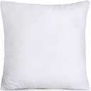 Bedding Throw Pillows (Set of 1, White), 14 x 14 Inches Pillows for Sofa, Bed and Couch Decorative Stuffer Pillow