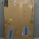 Clear Dog Play Pen,Pet Playpen with Door,Easy to Clean and Install Puppy pens for Both Indoor and Outdoor use (White, 30.3 inch Height, 8 Panels)