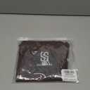 SUUKSESS Women Sexy Mesh Sheer Crop Tank Tops Sleeveless Ruched Going Out Tops (Medium, Mocha)