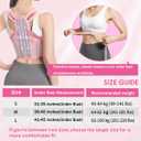 Posture Corrector for Women, Invisible Under Clothes Adjustable Upper Back Brace for Neck & Shoulder Pain Relief, Back Straightener for Hunchback, Slouching & Office Use