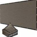 90% Sun Shade Cloth, Kesfitt 6x12FT Garden Shade Cover with Reinforced Grommets, Mesh Tarp Sun Privacy Screen for Greenhouse, Plant, Pergola, and Backyard Patio Sunshade (6ftx12ft)