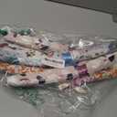 Ipetboom Satin Padded Hangers for Sweaters 10pcs Women Clothing Clothes Wooden Fabric Coat Hangers No Bump Canvas Covers for Wedding Bridesmaid Lingerie Random Pattern Style, 14.9x4.3x1.4in