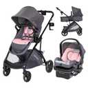 Baby Trend Passport® Switch 6-in-1 Modular Stroller Travel System with EZ-Lift™ Plus Infant Car Seat, Dash Pink, Manufactured Date 05/21/2026