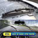 5 PLUS 22" Wiper Blades 2 Pack Replacement for Ford F150 F250 F350 F450 F550 2023 2022 2021 2020 2019 2018 2017 2016 2015 2014 2013-2009-OEM Quality Premium All-Season Windshield Wiper Blades