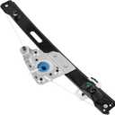 749-469 Power Window Regulator Without Motor Replacement for 2006-2012 BMW E90 E91 323i 325i 328i 330i 335i M3/ Black/Rear Right Passenger Side/Replace OE 51357140590