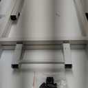 Need Office Computer Desk - 47.2L Sturdy and Heavy Duty Folding Laptop Table, Writing Table/Home Office Desk/Sewing Table, No Assembly Required, White AC5DW(120 * 60)