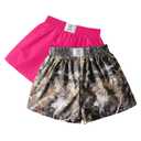 WDIRARA Toddler Girl's 2 Pack Shorts Camo Elastic Waist Athletic Shorts Hot Pink 7Y