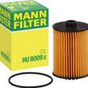 Mann Filter HU 8009 z Cartridge Oil Filter Replacement Compatible With VW (Volkswagen) Atlas, Atlas Cross Sport