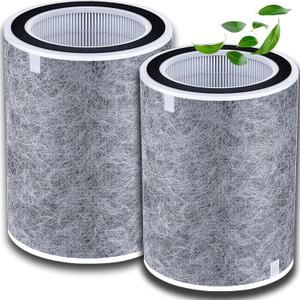 Upgrade HP202 HP201 Replacement Filter(Silent and Efficient) Compatible with Shark HP200,HP300 Series HP201 HP202 HP232 HP301 HP302 UA205 HP302 HC501 HC502 AP1000 Air MAX,(2PACK)