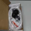 Fuel Transfer Pump with Auto Stop-Overfill Protection, 3.2 Gallon per min, 51'' Overlong Hose Fuel Transfer Pump with 3 Tank Adapter, Portable Gas Pump for Gasoline,Diesel,Oil (red)