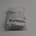 Kmson 3 Pcs Ombre Bathroom Rugs Set with U-Shaped Mat, Non Slip,Quick Drying, Ultra Soft and Water Absorbent Bath Carpet for Bedroom Floor Living Room,Machine Washable,Green