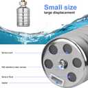 Water Float Valve Kit, 1/2" to 3/4'' Premium Stainless Steel Automatic Shut off Level System Control Float Ideal Leveler for Fish Tank Swimming Pool Livestock Trough Distiller