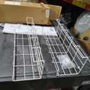 Under Desk Cable Management Tray Wire Management Standing for Home White|Home & Garden | Home Organization|1X Cable Tray Basket