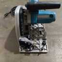 Makita SP6000J1 6-1/2" Plunge Circular Saw Kit, with Stackable Tool case and 55" Guide Rail, Blue