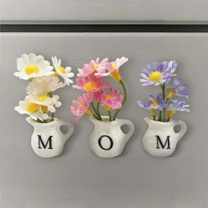 Mini Vase Magnets for FridgeMom Gifts from Son and Daughters for Birthdays,Christmas,Mother's Day
