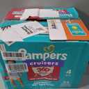 Pampers Diapers - Cruisers 360 - Size 4, 64 Count, up to 100% Leakproof Pull-On Diaper for Active Babies