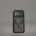 ESR for iPhone 17 Pro Max Case with Stash Stand, Camera Control Cover Compatible with MagSafe, Military-Grade Drop Protection Magnetic Phone Case, Scratch-Resistant Back Cover,Frosted Black