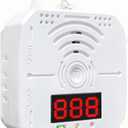 Travel Carbon Monoxide Detector with Battery Operated,Portable co2 Detector Alarm for Home, Car, RV | Advanced Sensors, LCD/LED, Low Battery Warning | 85 Decibel Monoxide Alert