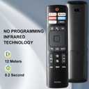 Universal IR Remote Control Replacement fit for Sharp Hisense Android Smart TV Without Voice Funtion