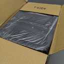 TIPGO Bathroom Trash Can with Lid, 4 Gallon / 15 Liter Small Garbage Can, Press Top Bin, Plastic Wastebasket with Pop-Up Lid for Bedroom, Living Room, Office (Black)