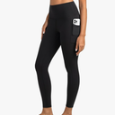 Colorfulkoala Women's High Waisted Yoga Pants 7/8 Length Leggings with Pockets L
