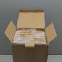 WOPITUES Wood Floating Shelves Set of 6, Shelves for Wall Decor, Farmhouse Shelf for Bedroom, Bathroom Storage Shelves, Book Shelves for Living Room - Rustic Brown (16.5 Inch)