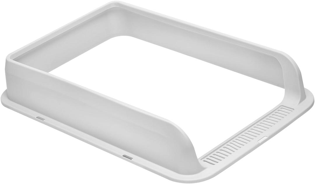 Plastic Lid for Large Stainless Steel Cat Litter Box, 23.6" x 15.7" x 4"