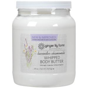Ginger Lily Farms Botanicals Whipped Body Butter for Dry Skin, Ultra-Hydrating, 100% Vegan & Cruelty-Free, Lavender Chamomile, 59 Ounces, Best By: 10/2027 Ginger Lily Farms Botanicals Whipped Body Butter for Dry Skin, Ultra-Hydrating, 100% Vegan & Cruelty-Free, Lavender Chamomile, 59 Ounces, Best By: 10/2027