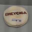 EHEYCIGA Cat Tunnel Bed for Indoor Cats, Cute Cat Donut Toy Tunnel for Small Large Cats with Washable Circle Cushion, Peekaboo Pet Cave Play Tunnel for Kitten, Puppy, Rabbit (Beige)