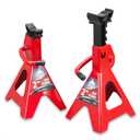 Jack Stands 2 Ton (4,000 LBs) Lifting Car Stand, Fit Use for Cars Automotive Small Vehicles, Red, 2 Pack