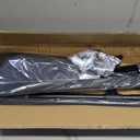 Heavy Duty Pull Down Closet Rod 35-48" Stainless Steel 60lbs