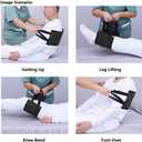 31.5 Inch Padded Bed Transfer Nursing Sling for Patient, Elderly Safety Lifting Aids Home Bed Assist Handle Back Lift Mobility Belt for Patient Care
