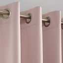 Sun Zero Barrow Energy Efficient Grommet Curtain Panel Pair