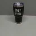 Dad Gifts for Men BEST DAD EVER Tumbler 30 Oz Stainless Steel Insulated Cup Tumbler Coffee Mug with Lid and Straw Mens Father's Day, Christmas and Birthday Gifts Idea