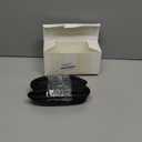 Ouzorp Car Steering Wheel Cover, Microfiber Leather Steering Wheel Covers with Anti-Slip Lining, Universal 14.5-15 inchs Black