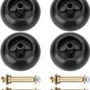 Mower Anti Scalp Deck Wheel Kit Compatible with Bad Boy 022-5234-98 Toro 1-603299 68-2730 Kubota K5351-42110 K5371-42110 Husqvarna 5391026-43 Lawn-Boy 1-603299 68-2730 & Many Bore 5/8" Wheel Size