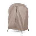 Lawn Egg Chair Cover, Patio Furniture Cover for Indoor Outdoor Lounger, Medium Size, Brown
