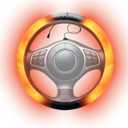 Heated Steering Wheel Cover - 2025 New USB 14.5-15.5" Car Steering Wheel Cover Warmer, Rapid Heating Universal fit for Vehicles, Trucks, SUVs Black 14.6-15in