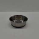 2.5 lb Weighted Dog Bowl - No Slip, No Tip - Heavy Stainless Steel Dog Bowl with Silicone Rubber Foot