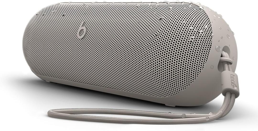 Beats Pill x Kim Kardashian - Wireless Bluetooth Speaker and Portable Charger via USB-C - Up to 24 Hours Battery Life, IP67 Water Resistant, Apple & Android Compatible, Built-in Mic  Light Gray