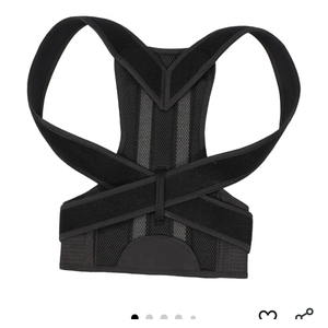 Hunchback Correction Belt and Posture Trainer Elastic Back Fixed Supporter for Adult Shoulder and Spine Alignment, Suitable for Men and Women to Posture and Reduce, Black, Size L