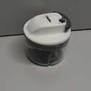 Mueller Strongest-and-Heaviest Duty 2 Speed Pull Chopper Vegetable Cutter for Nuts, Garlic and More, Manual Food Processor - Vegetable Slicer and Dicer, 40.5oz No BPA Bowl, Grey