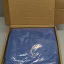 Amazon Basics Lightweight Super Soft, Wrinkle-Free, Breathable Easy Care Microfiber 4-Piece Bed Sheet Set with 14-Inch Deep Pockets, Queen, Dutch Blue, Solid