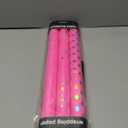 WRAPAHOLIC Pink Girls Wrapping Paper Roll - Mini Roll - 3 Roll - 17 Inch x 120 Inch - Foil Wrapping Paper for Kids Girls Birthday, Baby Shower, Wedding, Bridal Shower (Star/Dot/Solid - Pink)