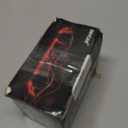 Dsycar Universal 1.5-2.25 Inch Adjustable Inlet Exhaust Tips, Bolt-On Design Chrome Plated Stainless Steel Exhaust Tailpipe Tips (Silver Curved)