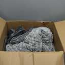 Super Soft Luxury Fleece Sherpa Weighted Blanket 15 lbs for Adults, Turtle Shell Fuzzy Cozy Fluffy Queen Size Weighted Throw, Ceramic Beads Washable Heavy Blankets for Couch Bed, Grey, 60" x 80"