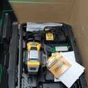 DEWALT Laser Level 360 Self Leveling, 3 Way Green Laser Leveler Tool 12V MAX with 2.0Ah Battery, Charger and Durable Carrying Case, 100 Ft, Tripod Compatible (DW089LG)