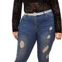Floerns womens Casual (Large Plus)